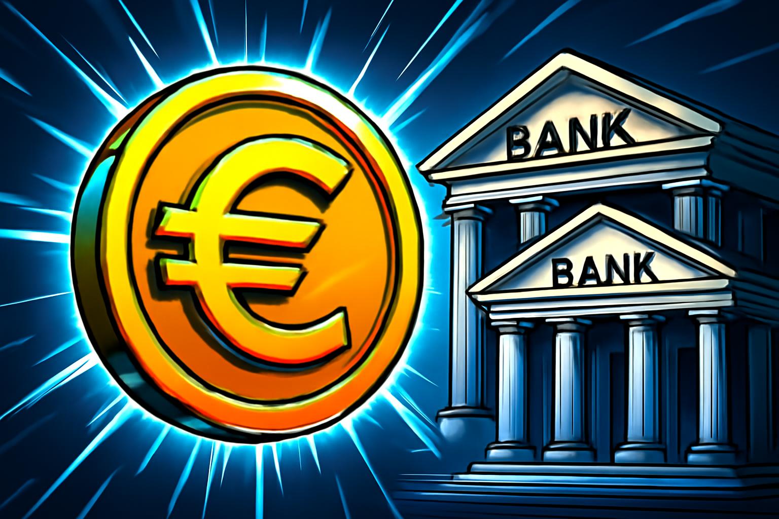 欧洲银行瞄准2026年以欧元为支撑的稳定币发行