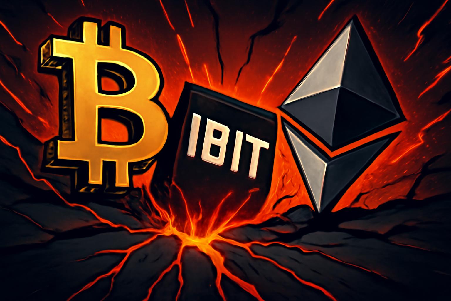 比特币与以太坊ETF在IBIT带头下出现圣诞期资金外流