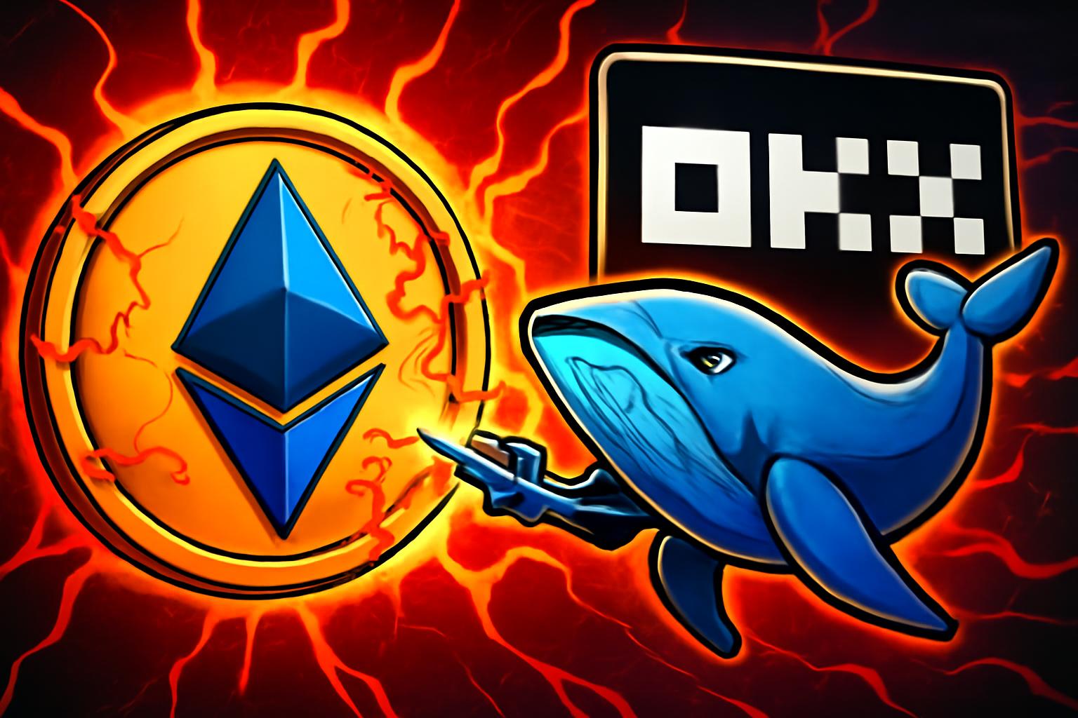 暂停三天后，巨鲸从OKX提取5,500 ETH