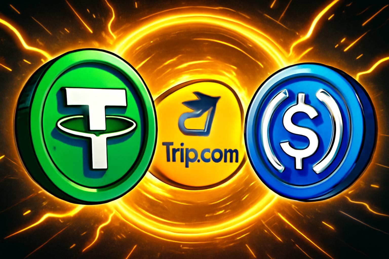 Trip.com 开启全球稳定币支付，支持 USDT 与 USDC