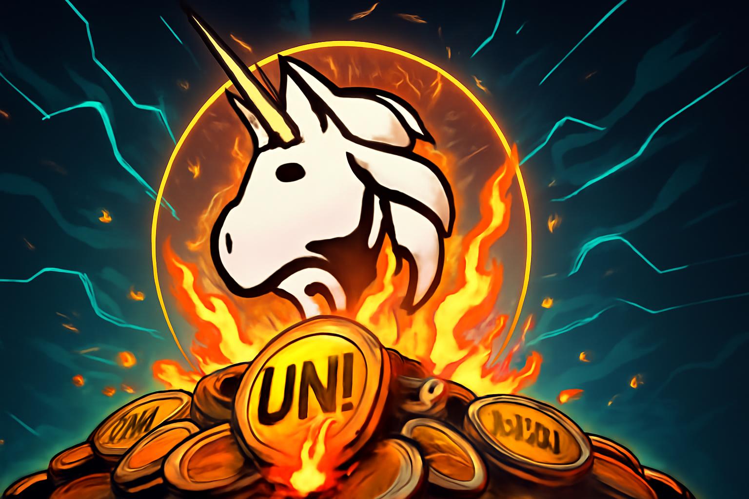 Uniswap UNI 销毁与协议费经选民通过