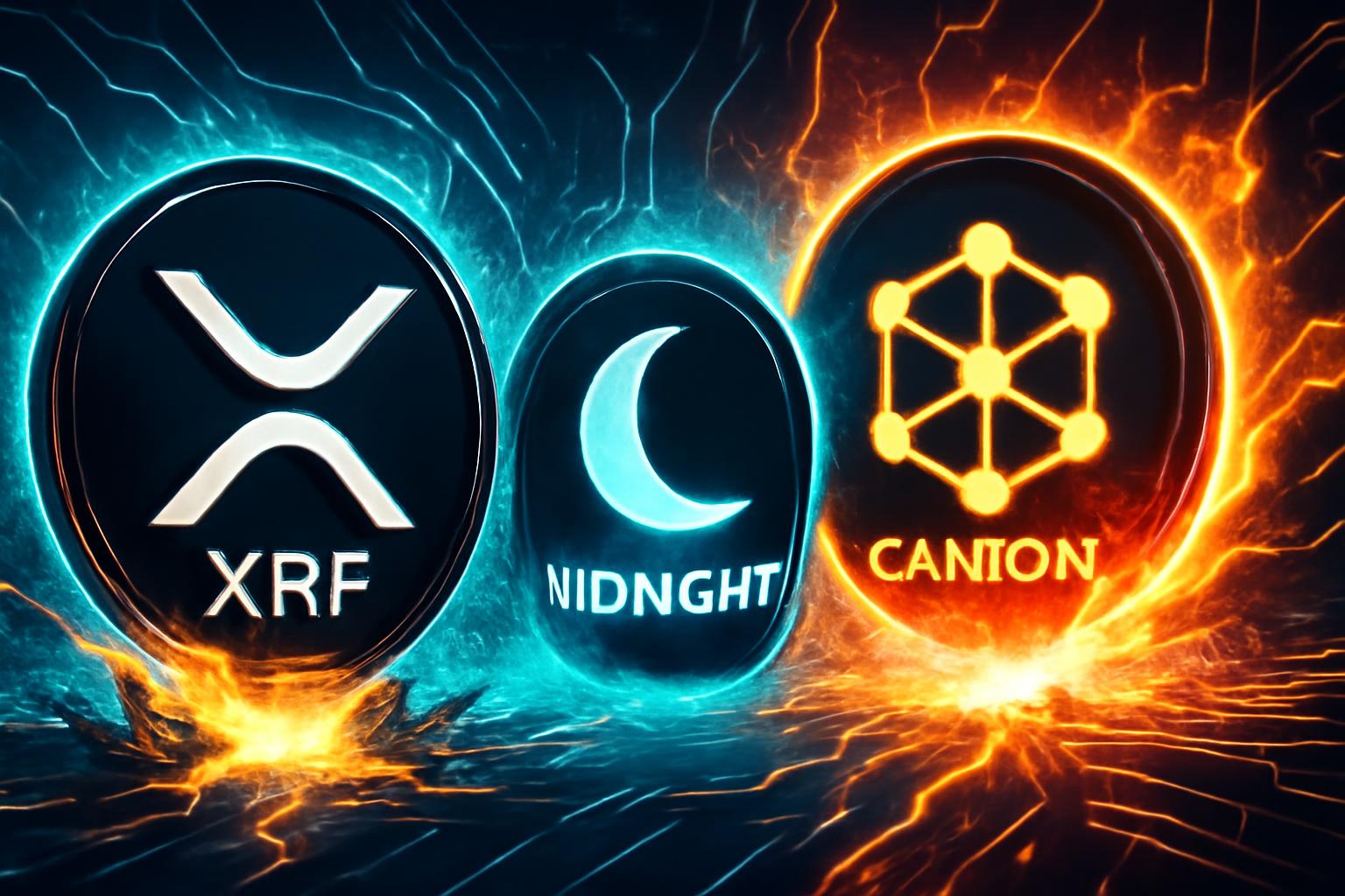 霍斯金森声称 XRP 与 Midnight 的代币化规模在 Canton 网络之前已达到 100 倍