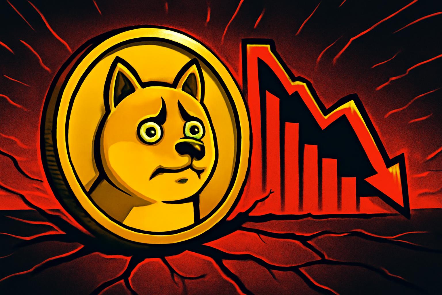 梗币在2025年底遭遇流动性紧缩，交易放缓