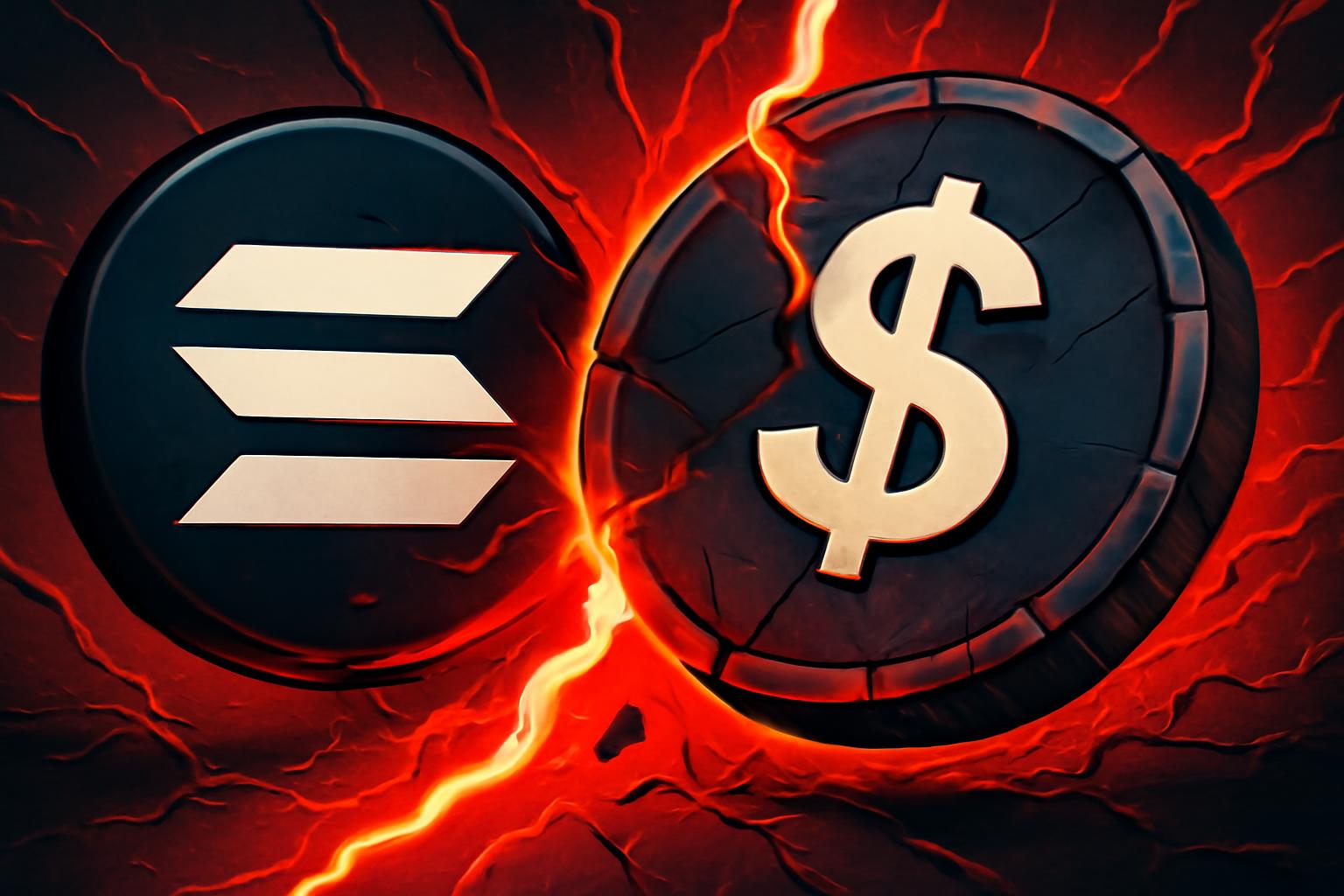 Solana USX 稳定币在流动性紧缩中短暂脱锚至 $0.10，回升至接近 $1