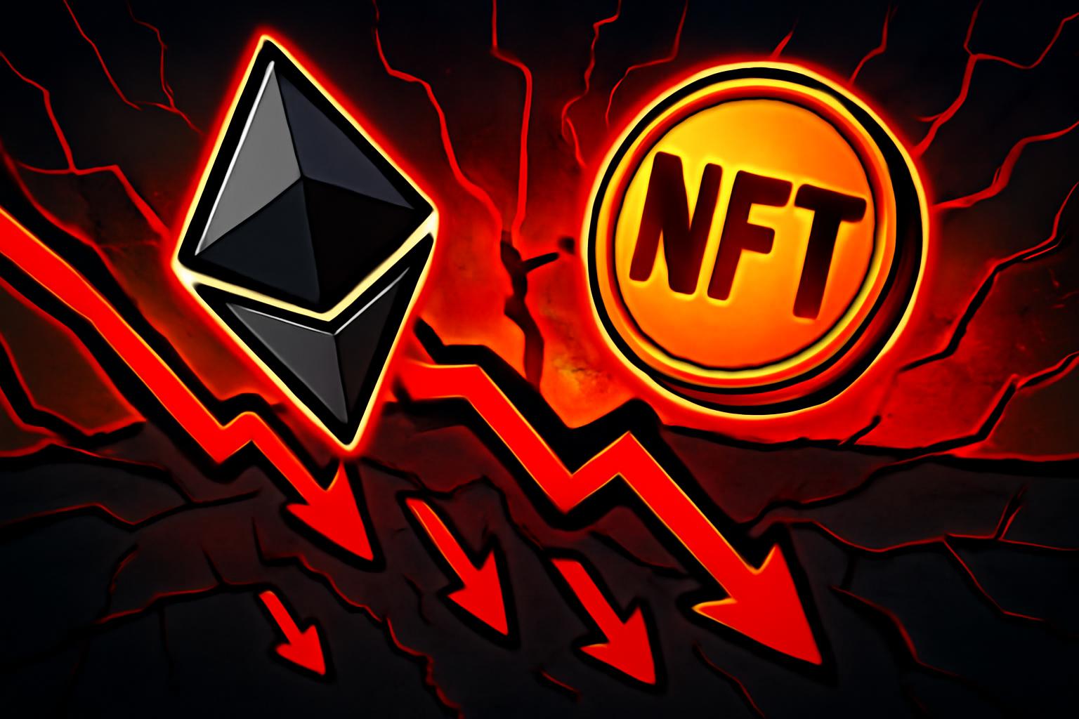 NFT 市场更新：NFT 销售额降至 $65.58M，以太坊下跌 24%