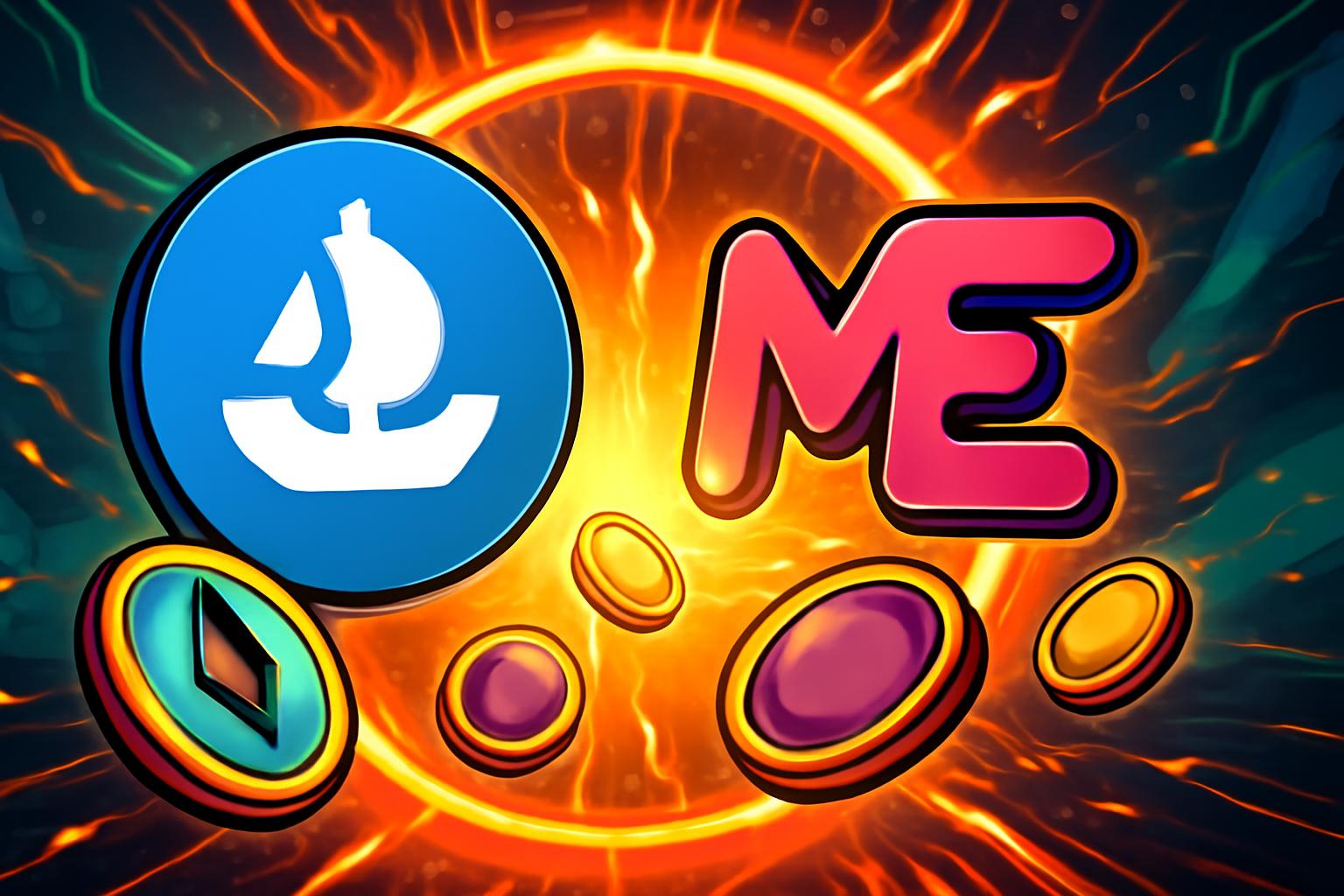 OpenSea 与 Magic Eden 在 NFT 低迷之际转向代币交易