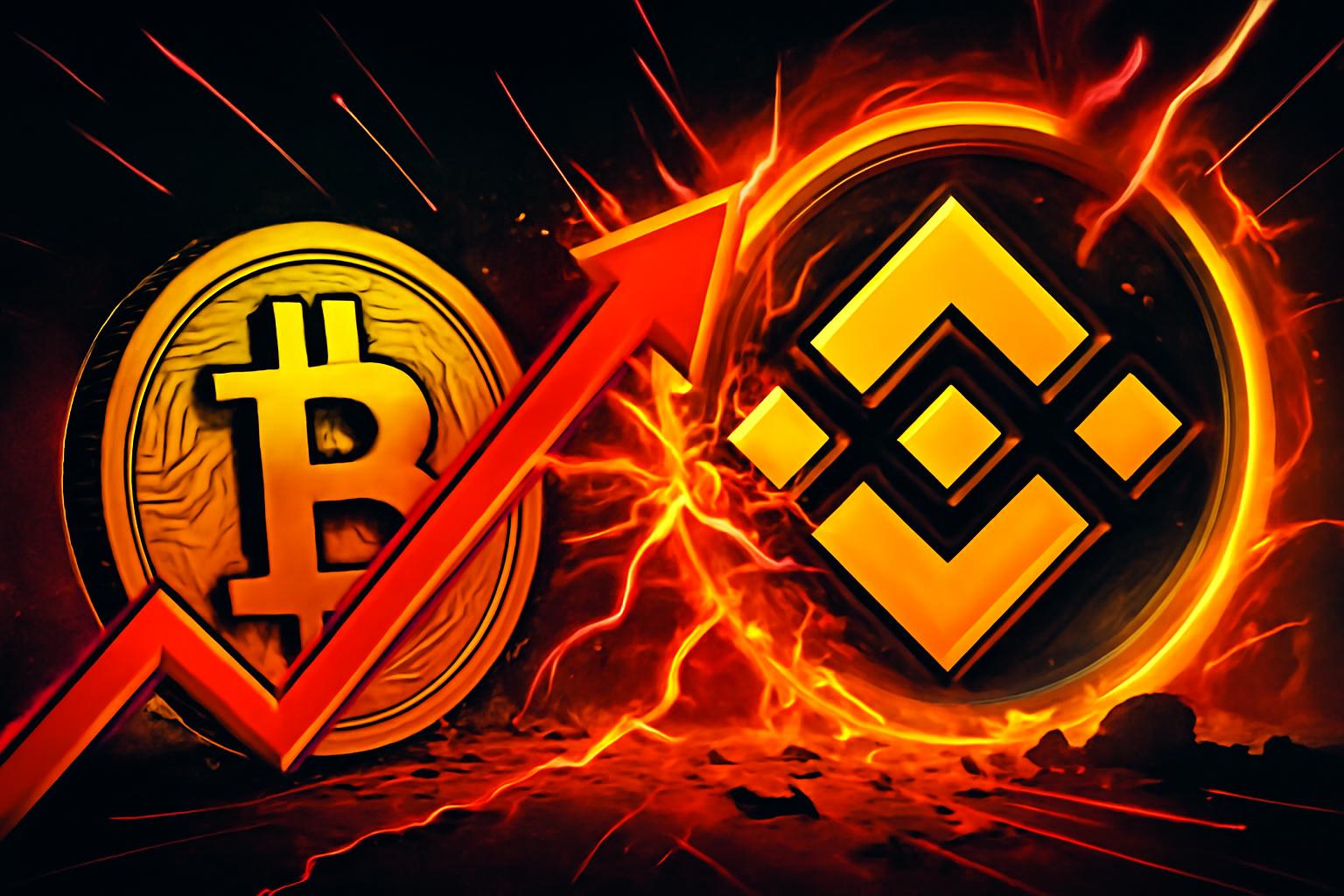 比特币现货价格在链上指标与币安模型调整中波动