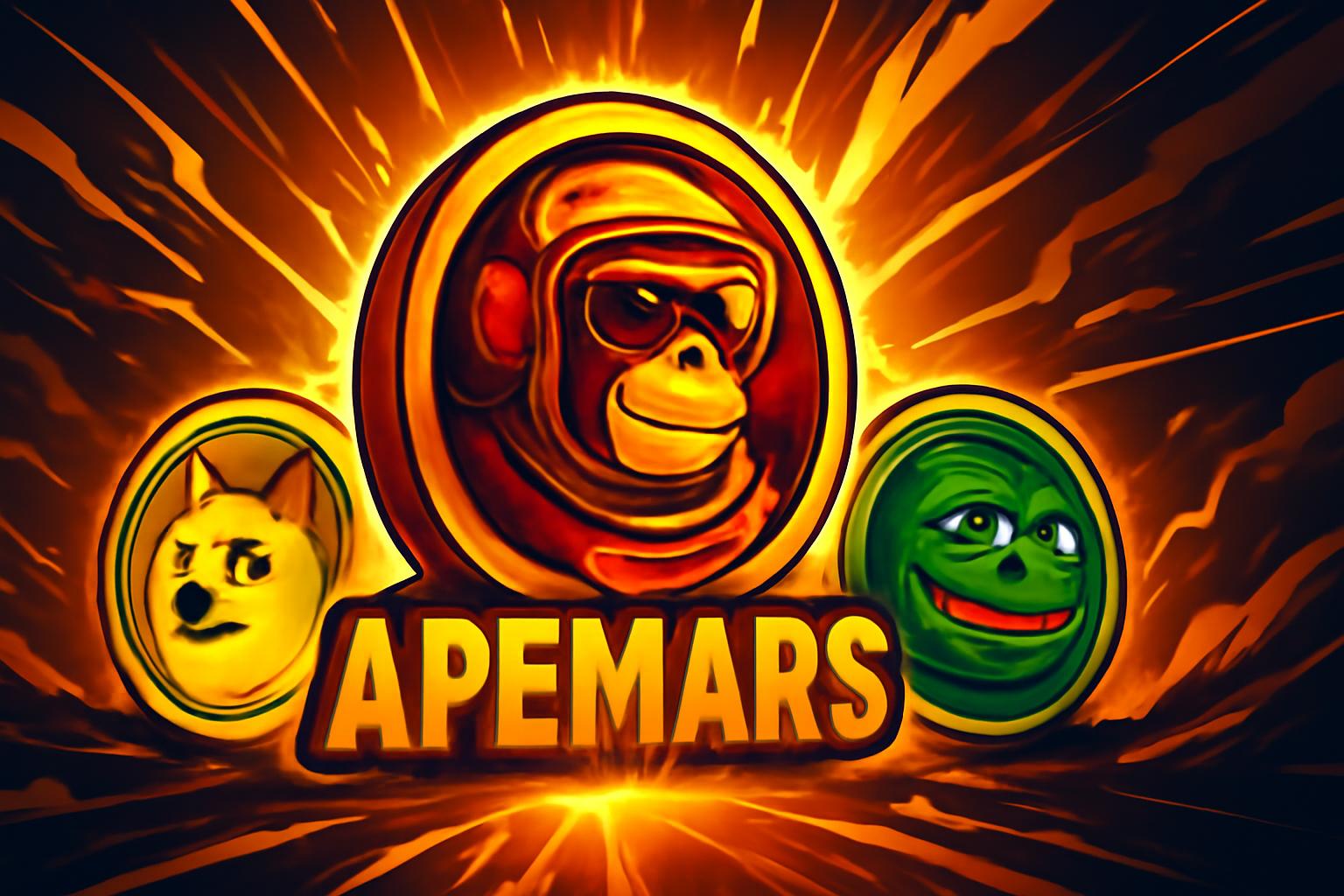 APEMARS 白名单提前开启：相较 Dogecoin 与 Pepe 的 1000倍梗币潜力