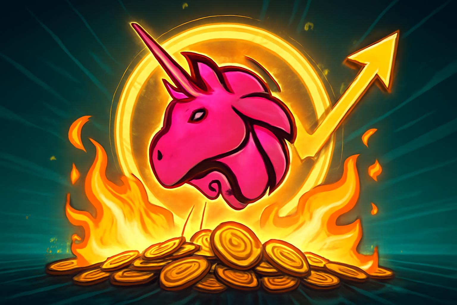 Uniswap 将 100M UNI 代币燃烧，手续费燃烧提案激活通缩机制