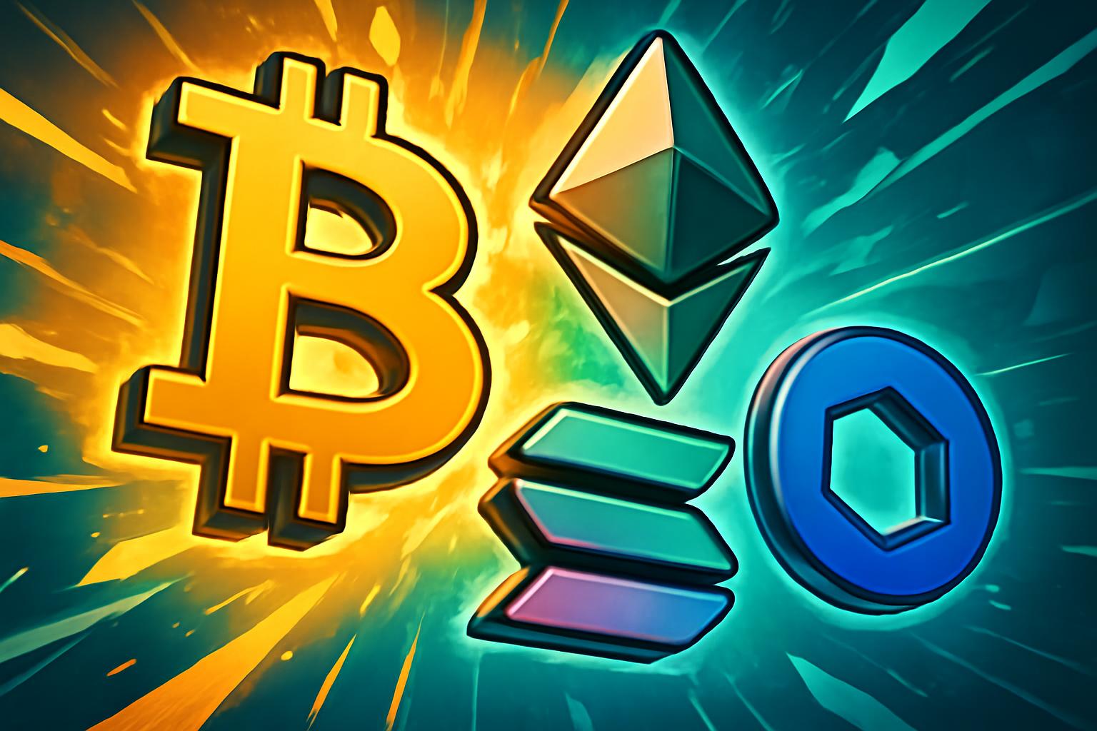 比特币在价格上涨时引领加密市场：24小时加密货币更新