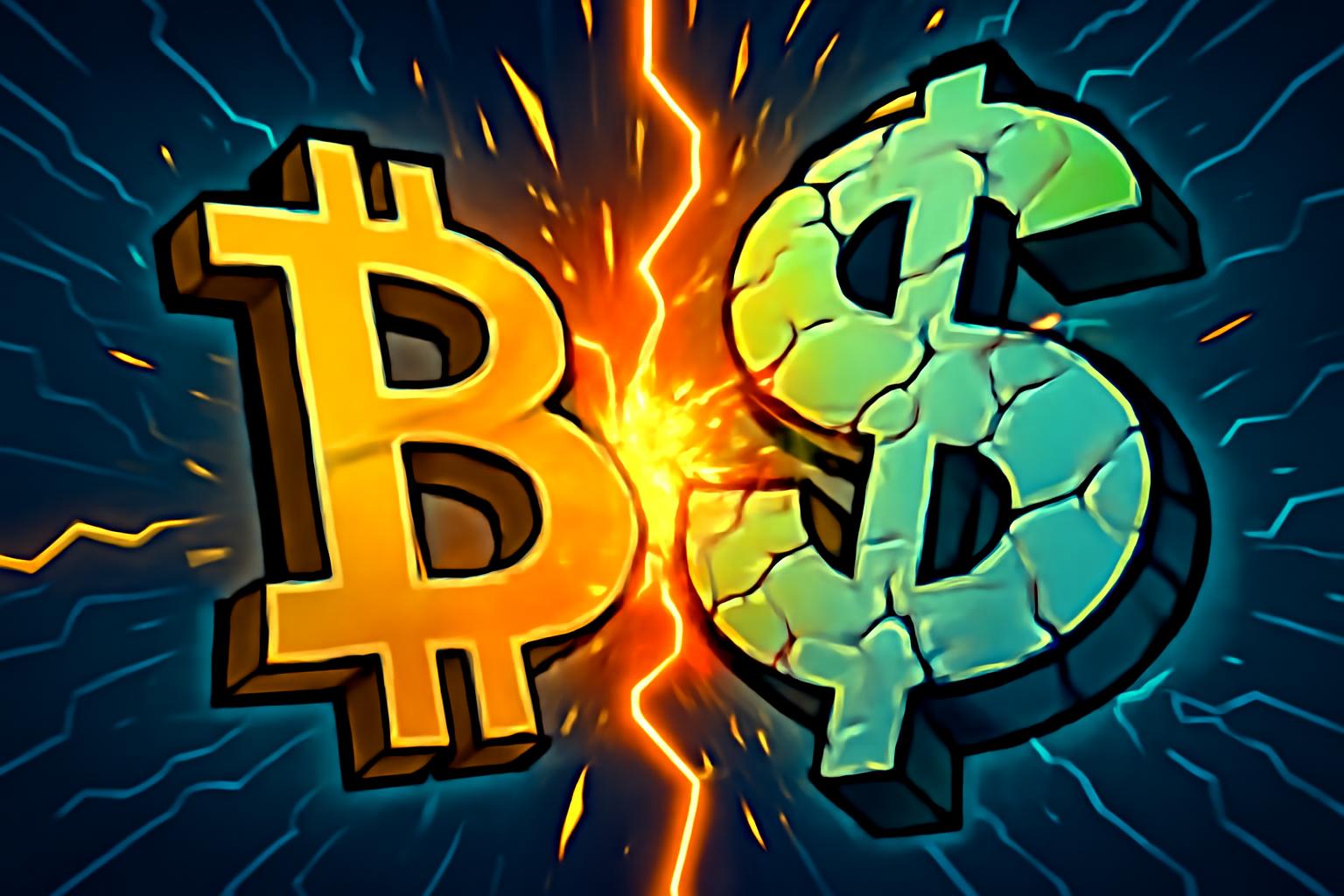 比特币作为美元的制衡与信用