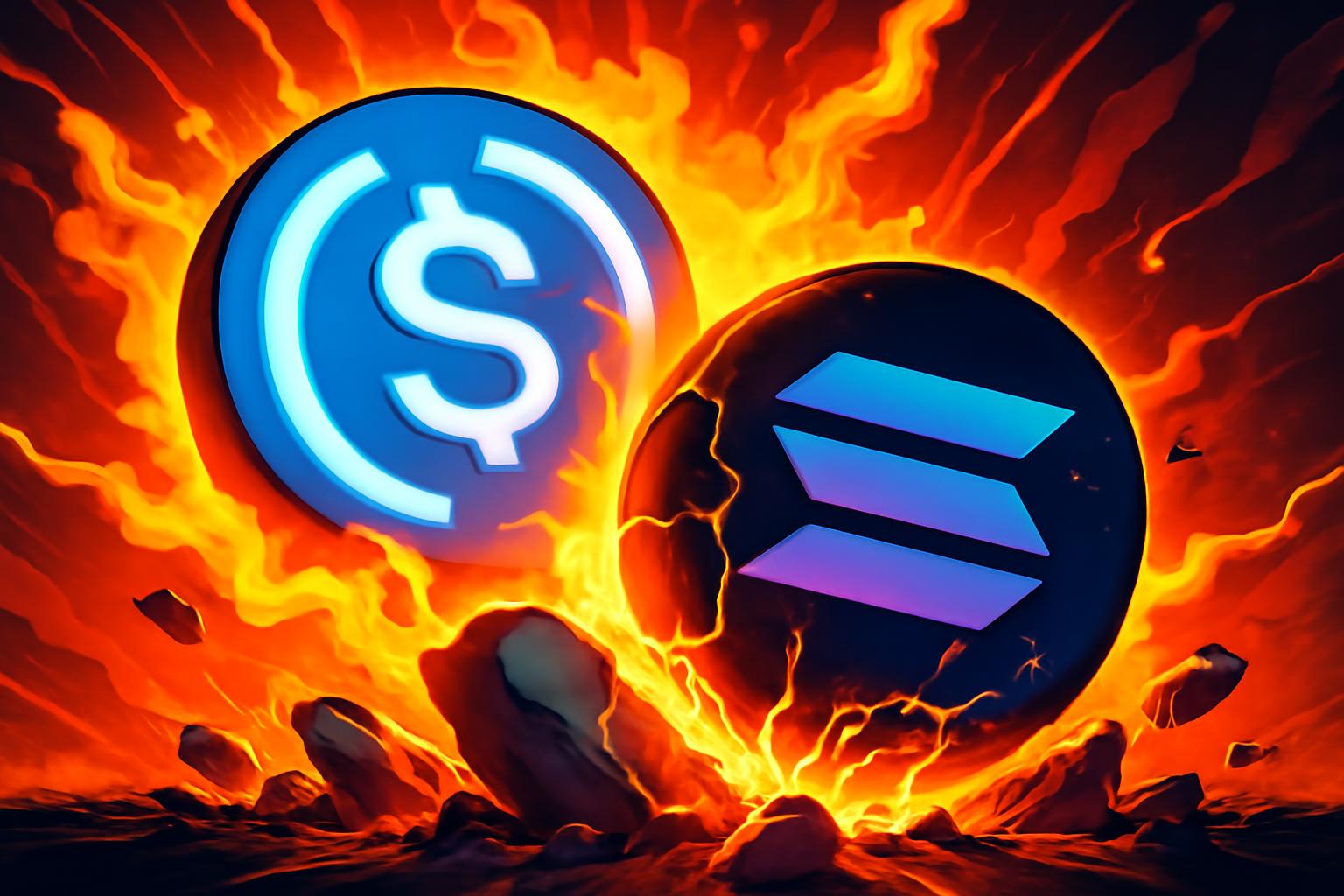 USDC 财政部在 Solana 上燃烧超过 5100 万 USDC，报道