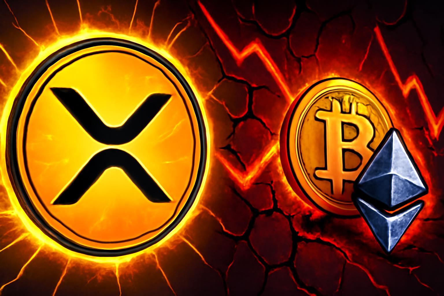 XRP ETFs 在广泛的加密 ETP 流出中吸引了 $70 百万美元的新投资