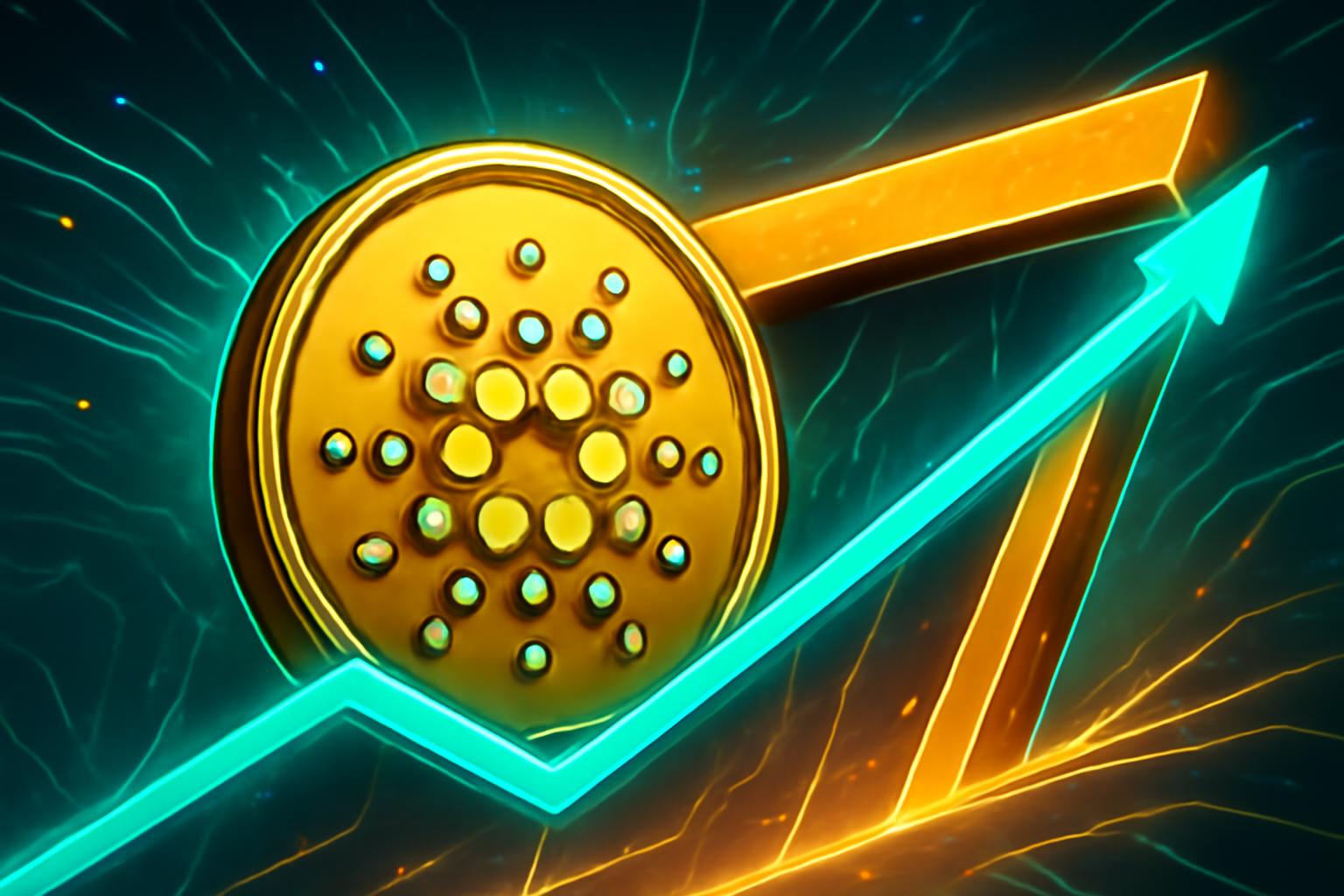 卡尔达诺价格接近0.43美元，ADA寻求突破下降趋势通道