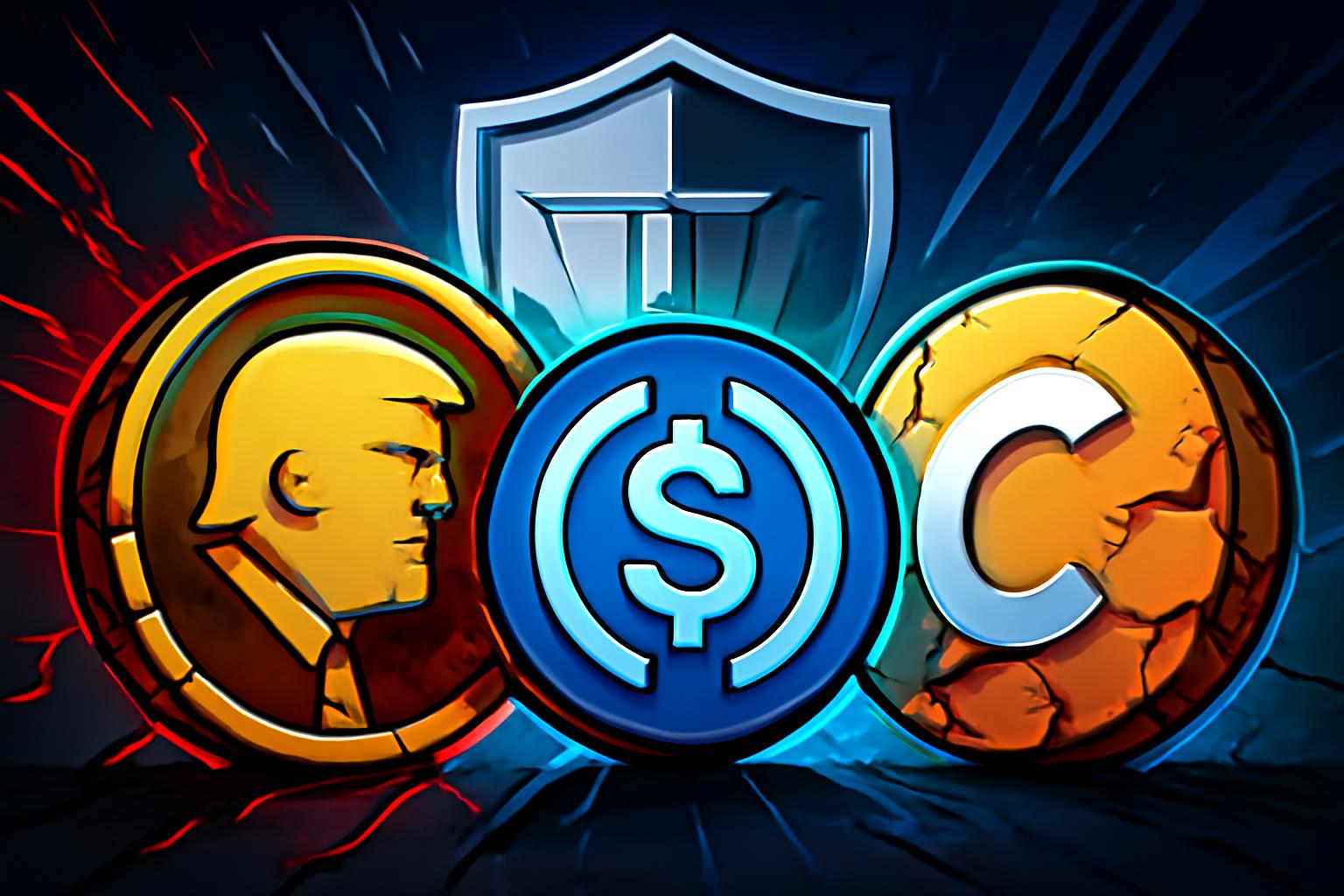 TRUMP 梗币 USDC 流向触及 Coinbase，引发监管审查