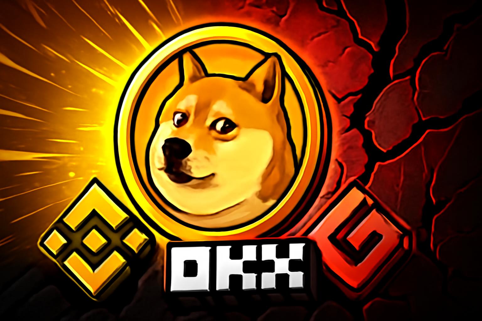 狗狗币未平仓合约激增，价格在混合市场中回落