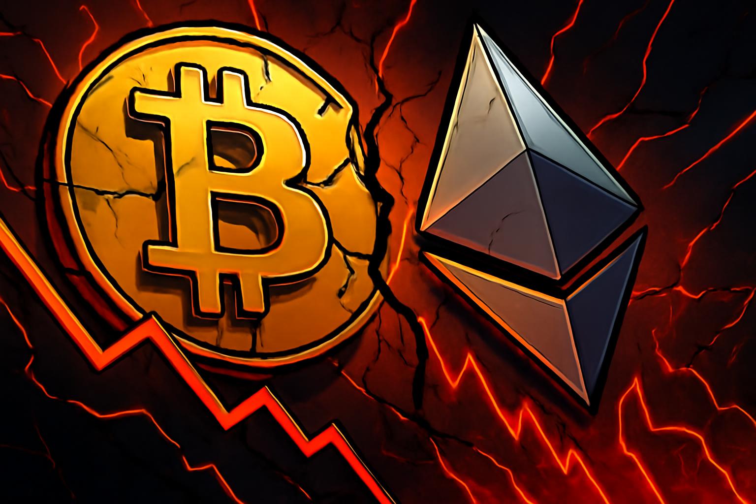 在每周收缩中，加密货币市场的动荡