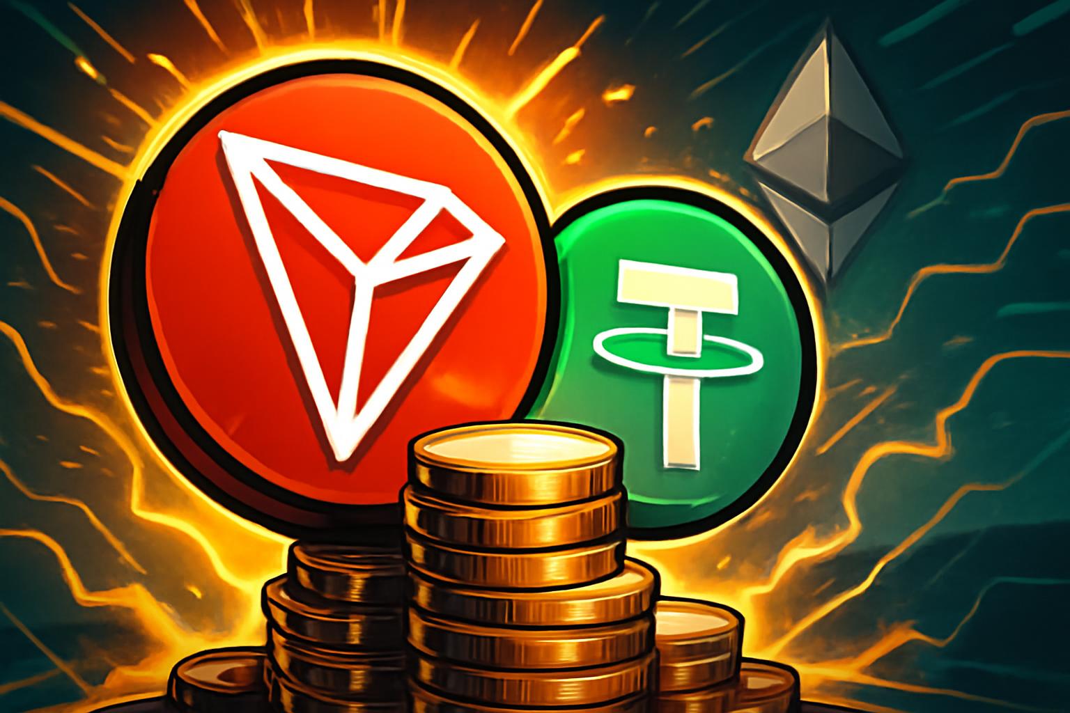 波场在泰达币铸造1B USDT后，达到$80.2B 稳定币里程碑