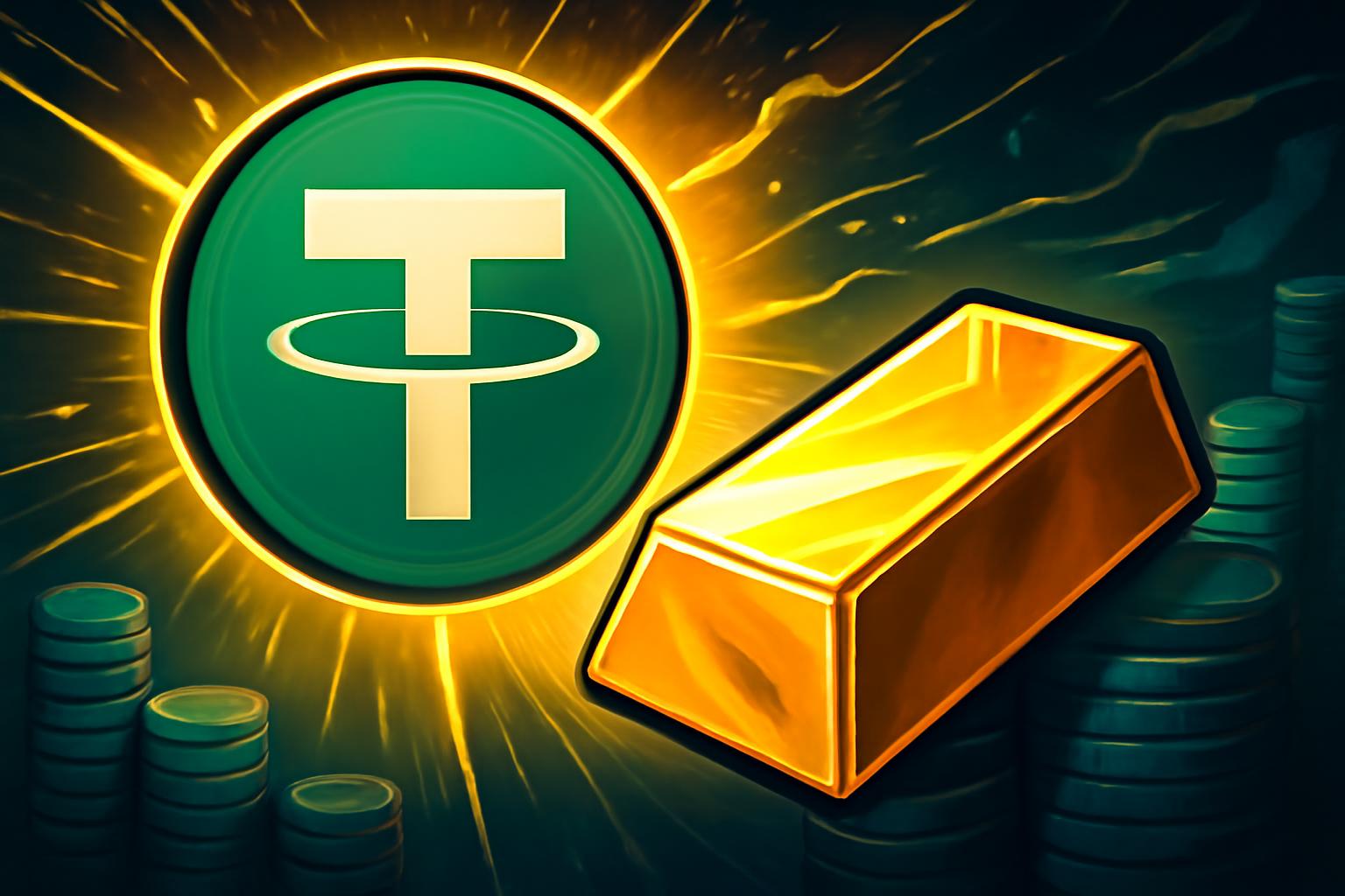 泰达币在波场网络铸造$1B，推动稳定币流入、储备与黄金持有量的提升