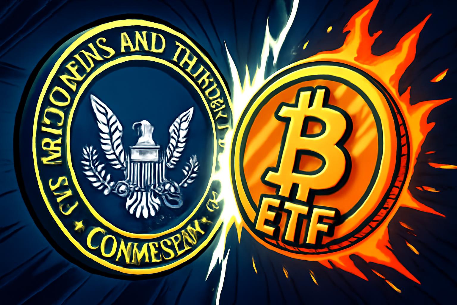 SEC 警告 加密货币 ETF 发行人 杠杆暴露 超过 200%