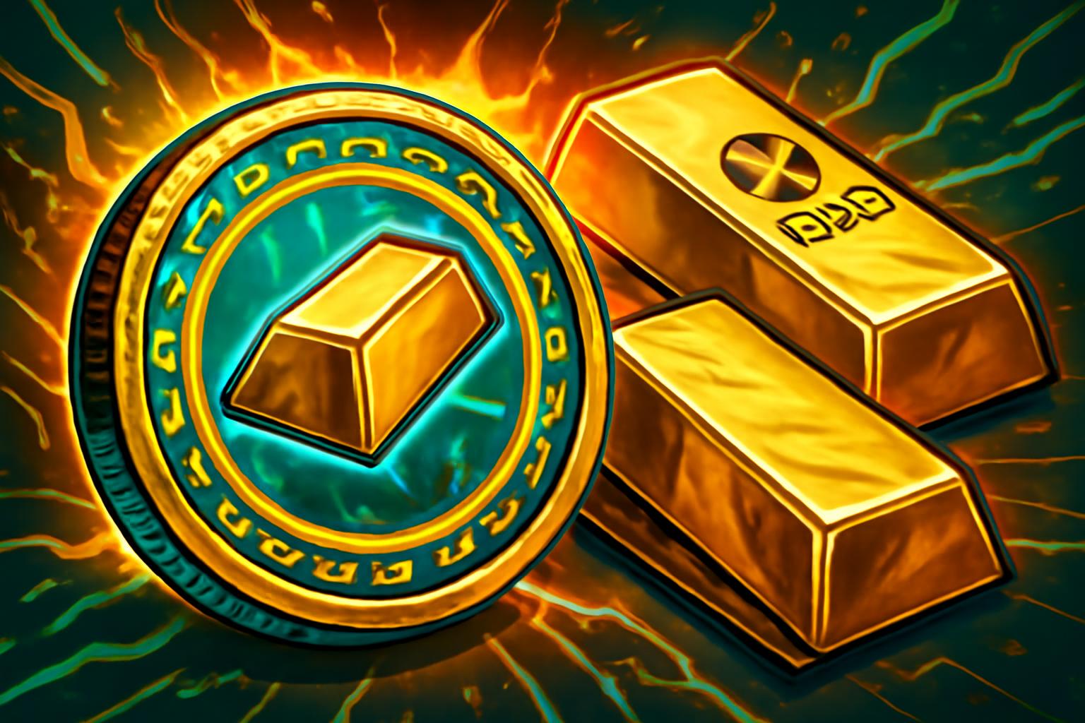 代币化黄金代币与数字稳定币的崛起