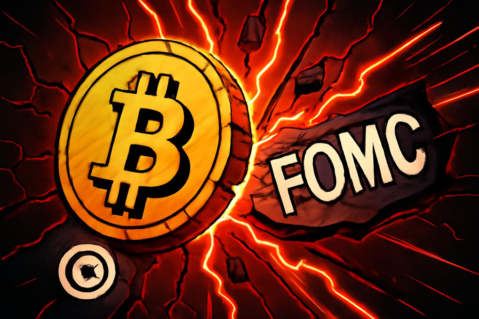 比特币在日本央行信号及FOMC下周逼近之际回落