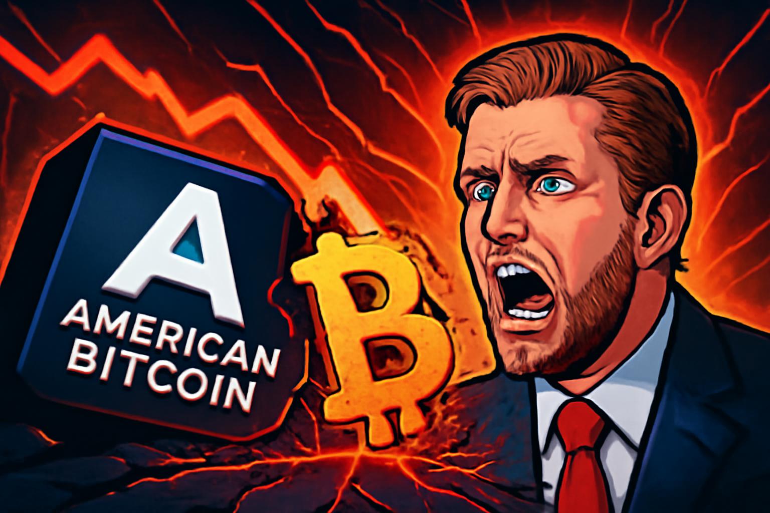 与埃里克·特朗普相关的 American Bitcoin 在纳斯达克上市首秀后暴跌