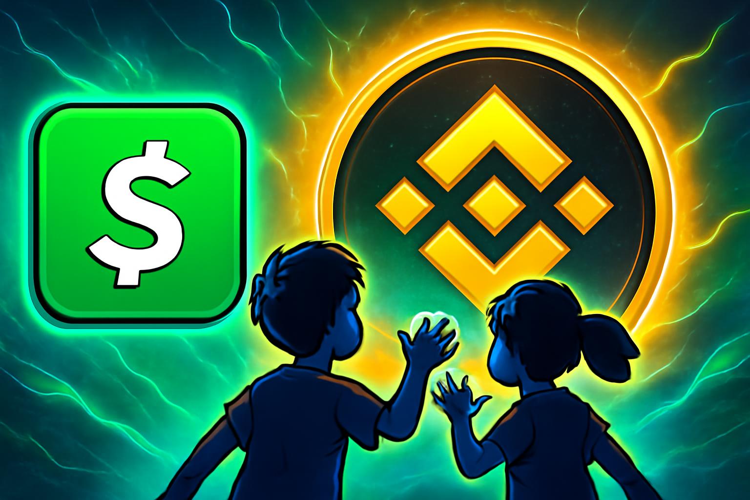 Cash App 与 Binance 以 Alpha 一代为目标的青少年加密货币计划