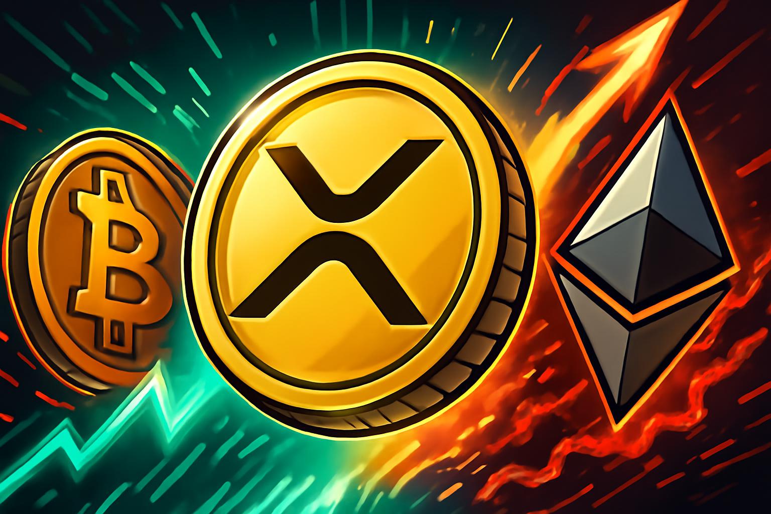 XRP现货 ETF 接近 $1B 的资金流入，超越比特币和以太坊