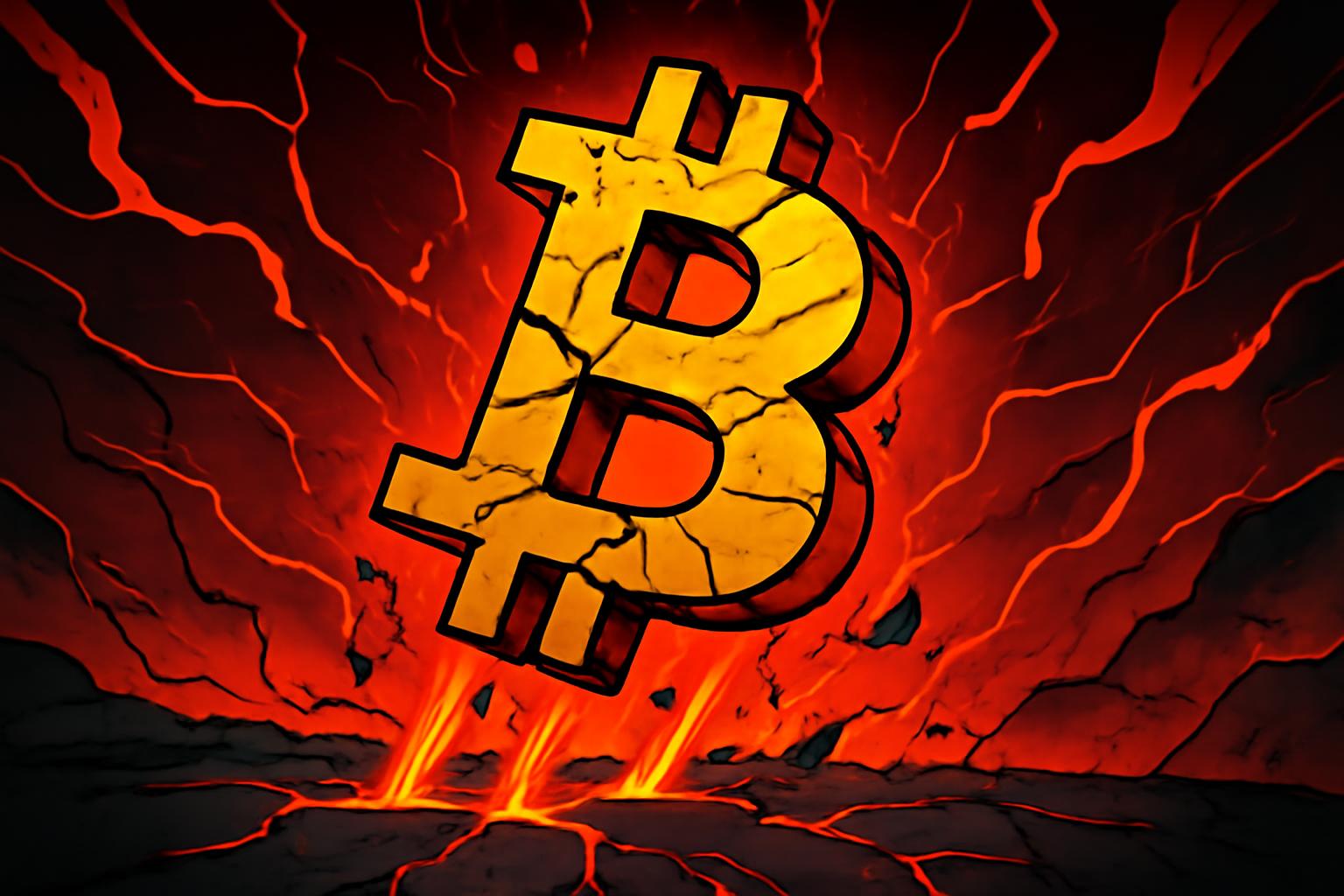 比特币下跌，加密货币抛售加剧; 技术信号转为负面