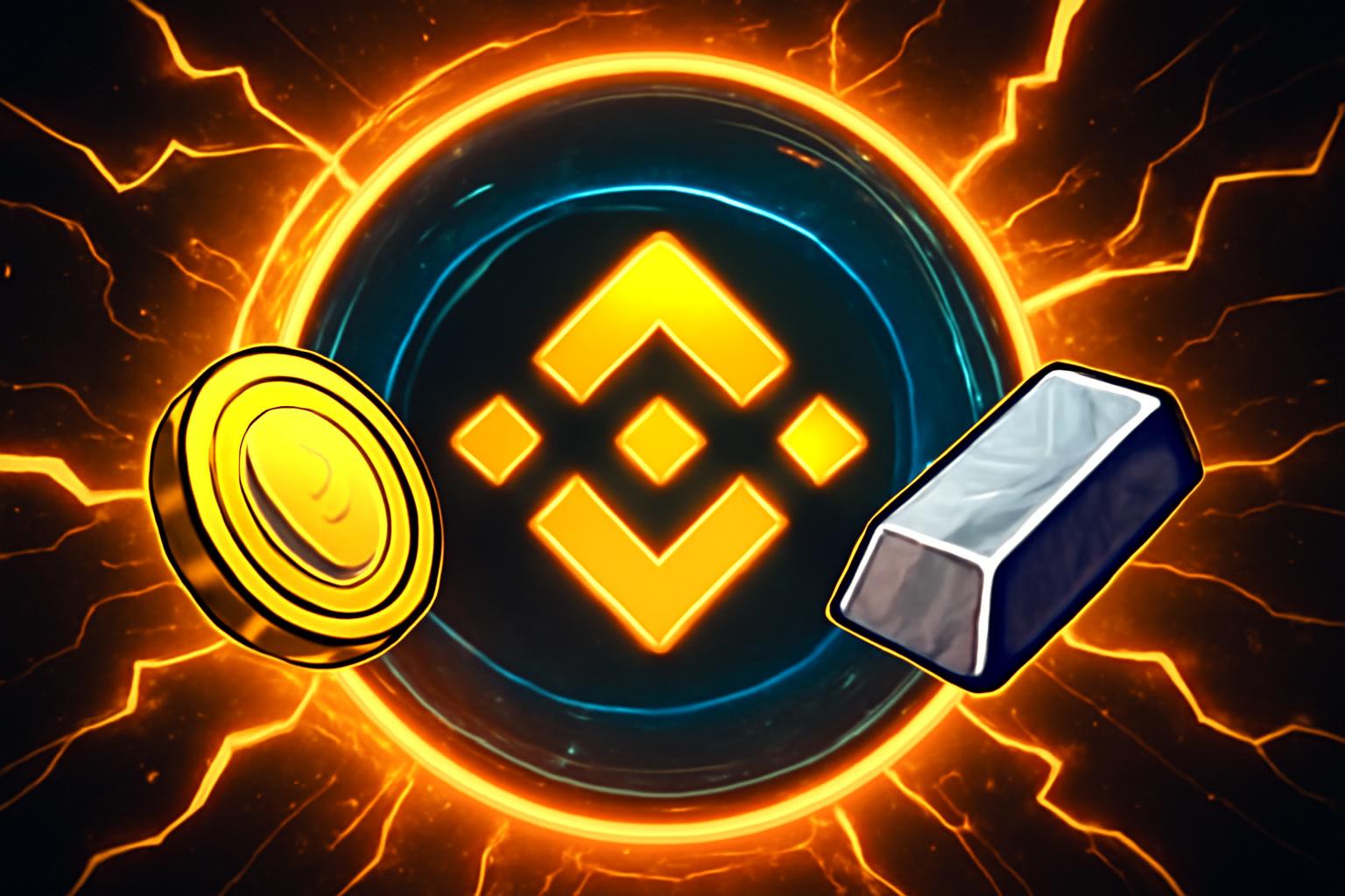 Binance 启动 USDT 结算的 TradFi 永续合约，黄金与白银