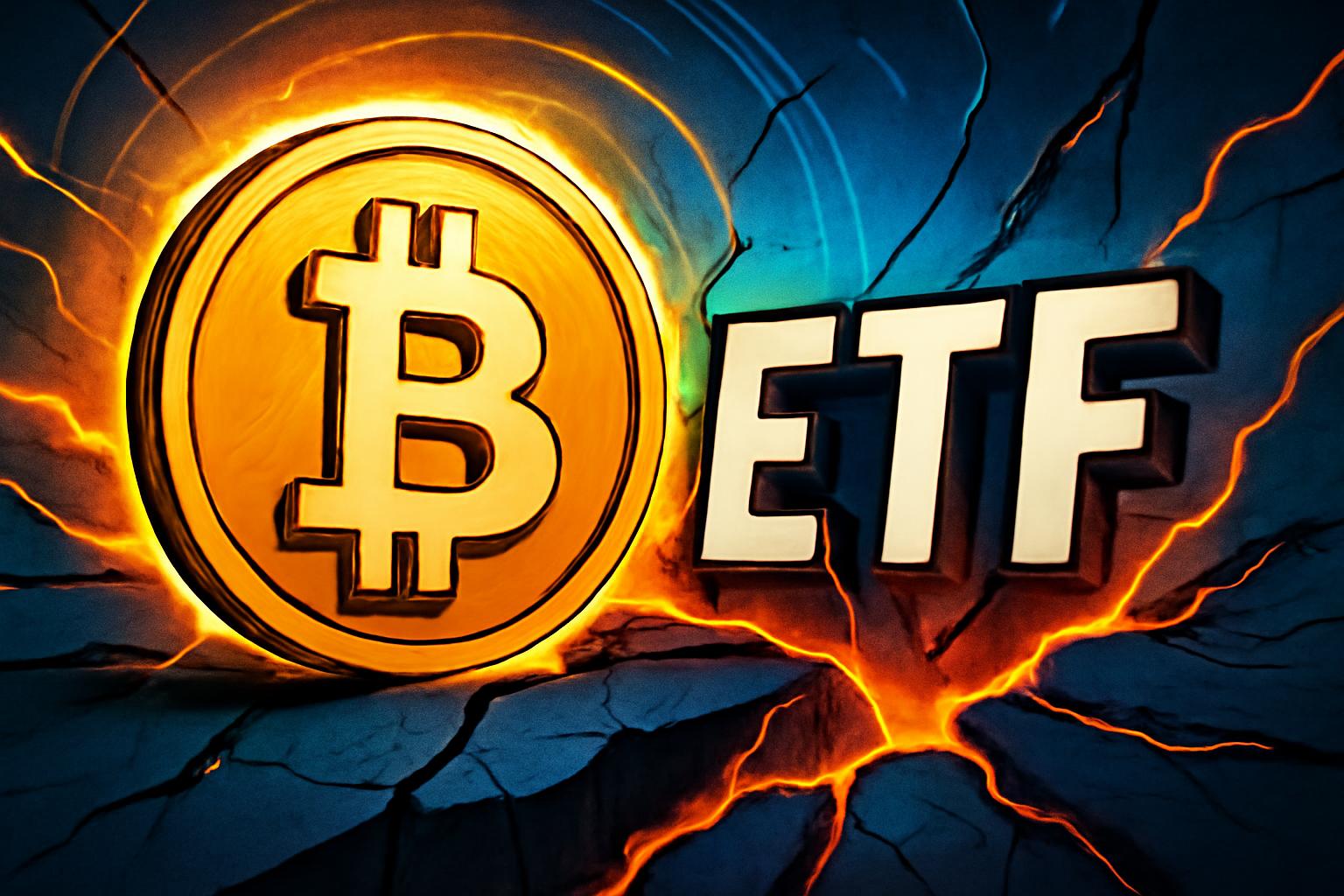 比特币ETF资金流显示1月趋于稳定，$94,000水平出现