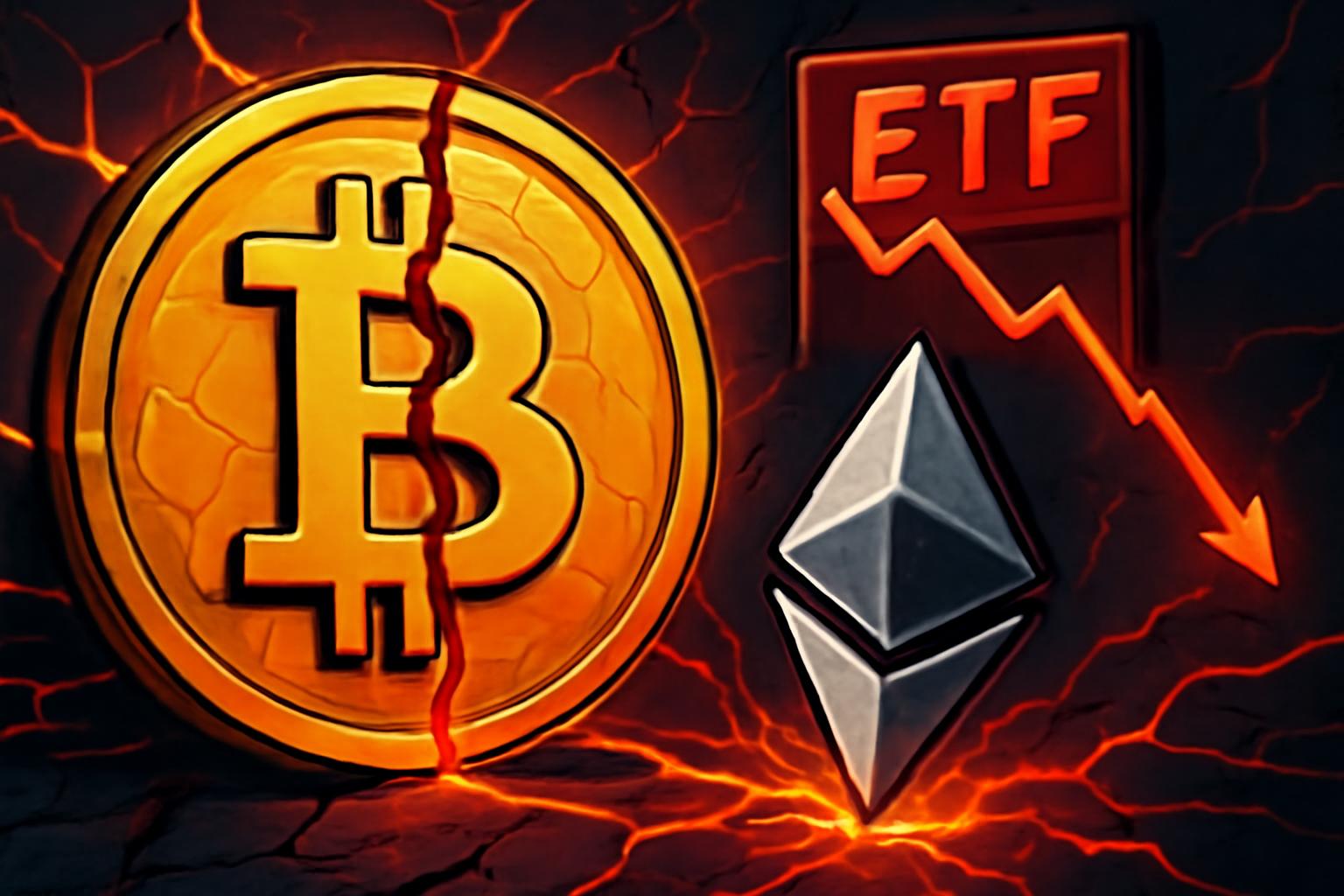 市场更新:比特币在ETF资金流压制下徘徊在92k附近