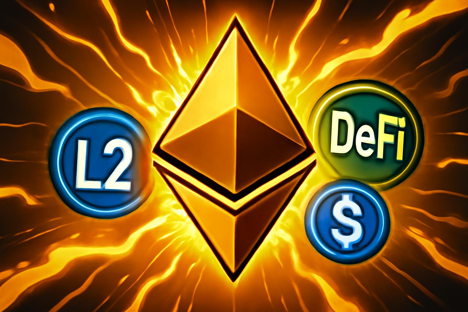 以太坊2025年去中心化金融增长与二层网络进展