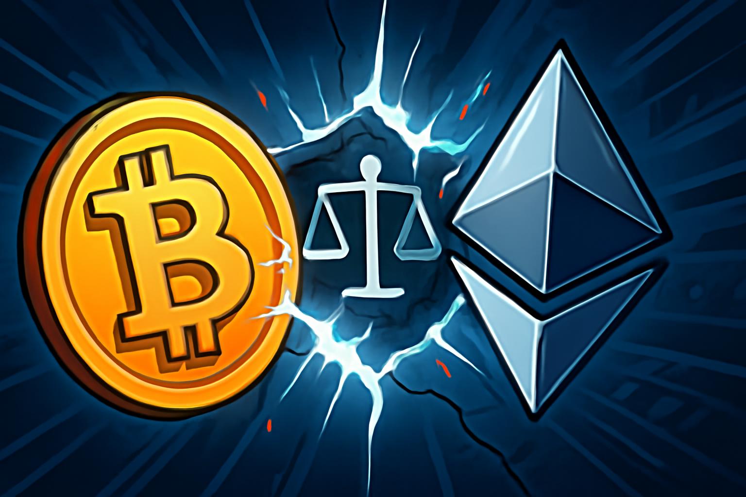 ETF资金净流出与监管推动重大立法前的加密市场