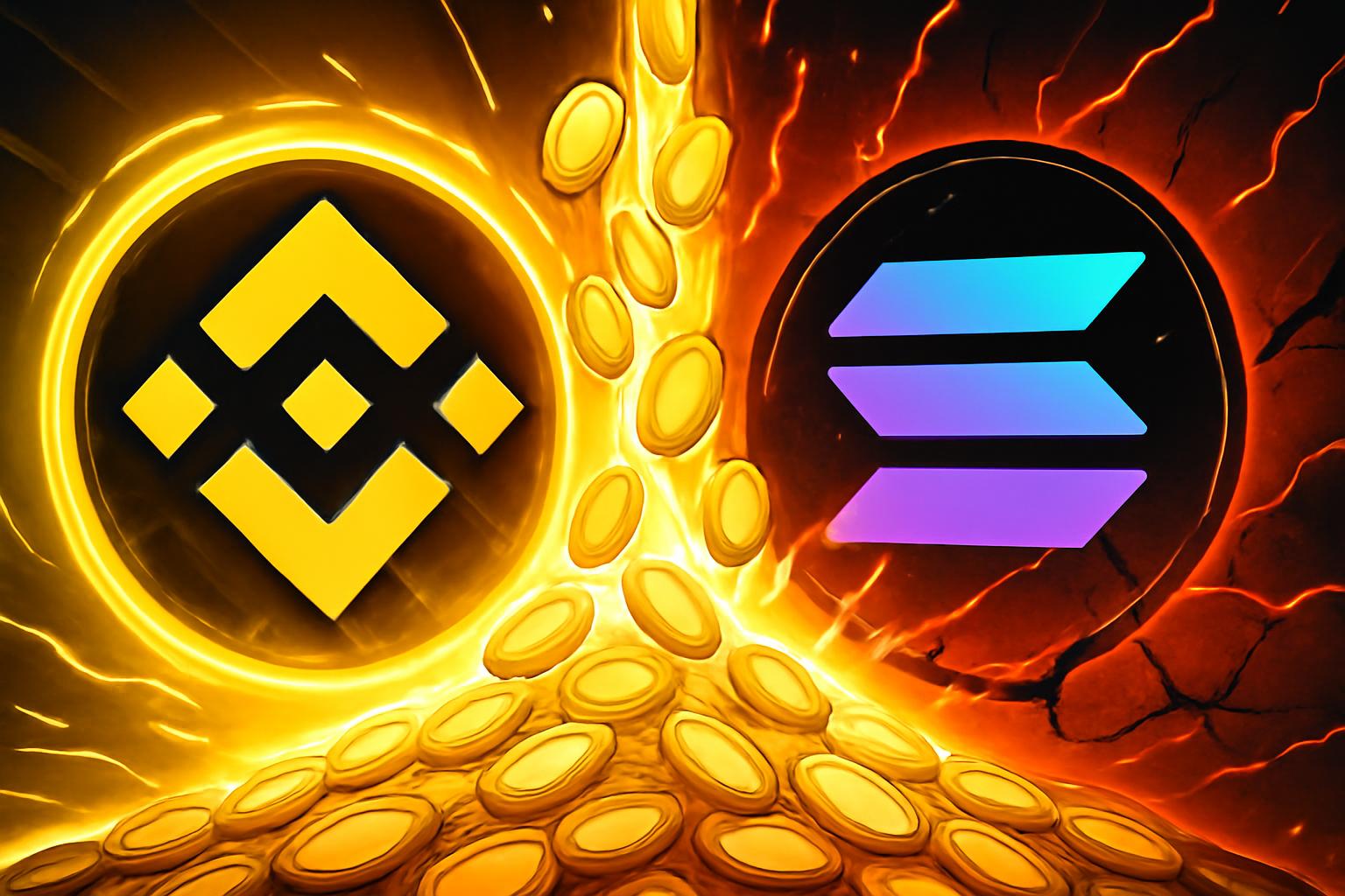 BNB Chain 在30-Day 稳定币流入方面超越 Solana