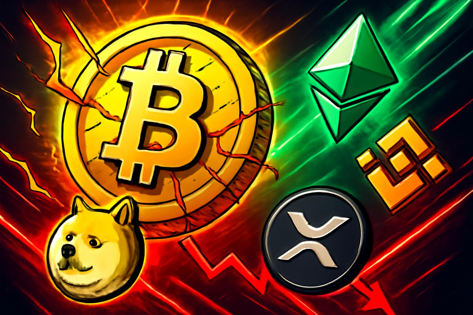 比特币领涨加密市场，波动性徘徊