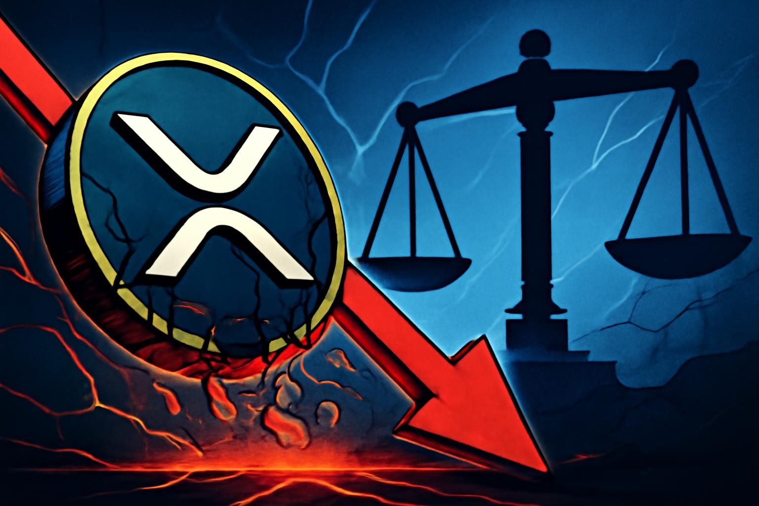 XRP在监管不确定性与关键支撑位突破之际下滑