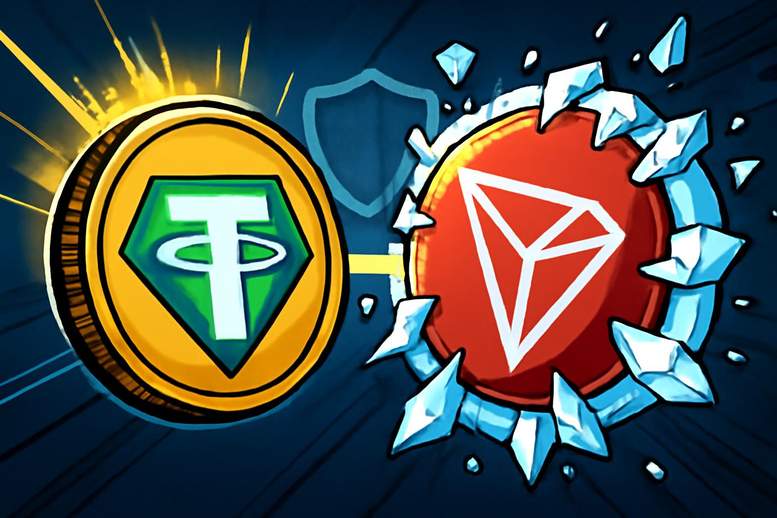 泰达币在波场网络因制裁执法行动冻结$182M的USDT