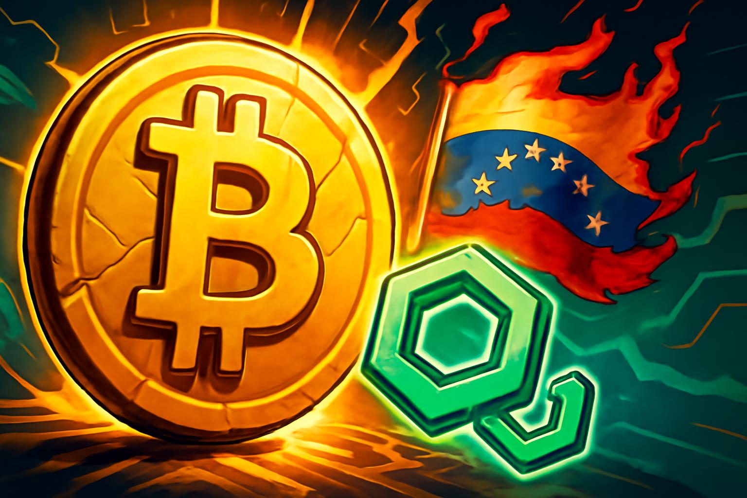 比特币在委内瑞拉入侵期间波动，流动性推动反弹