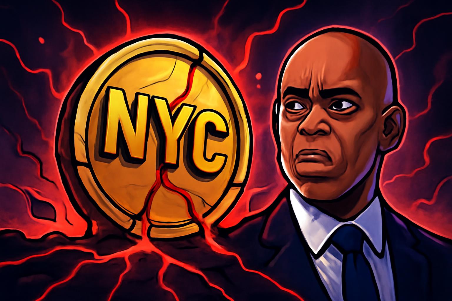 NYC Token 在 Adams 背书上线后面临拉盘指控