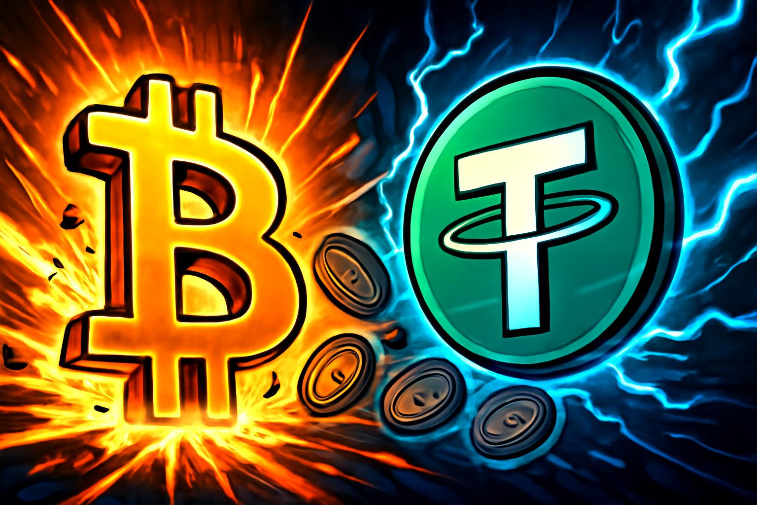 比特币吸引6.5亿美元资金流入，USDT兑换激增，山寨币流向 Tether