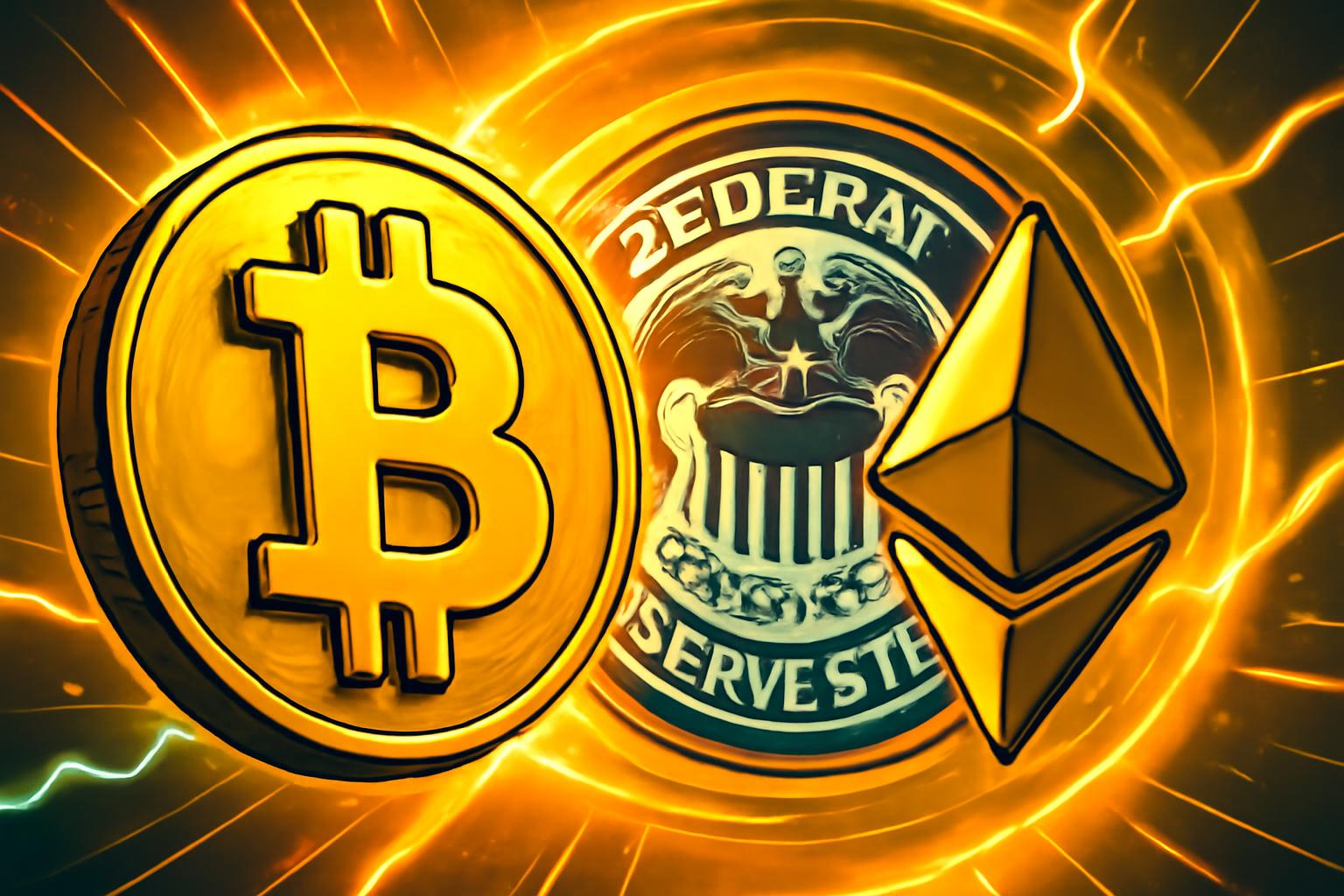 比特币在特朗普施压美联储利率政策时回升至$95,119