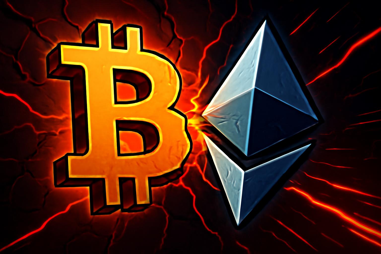 比特币与以太坊期权去杠杆化抑制市场影响