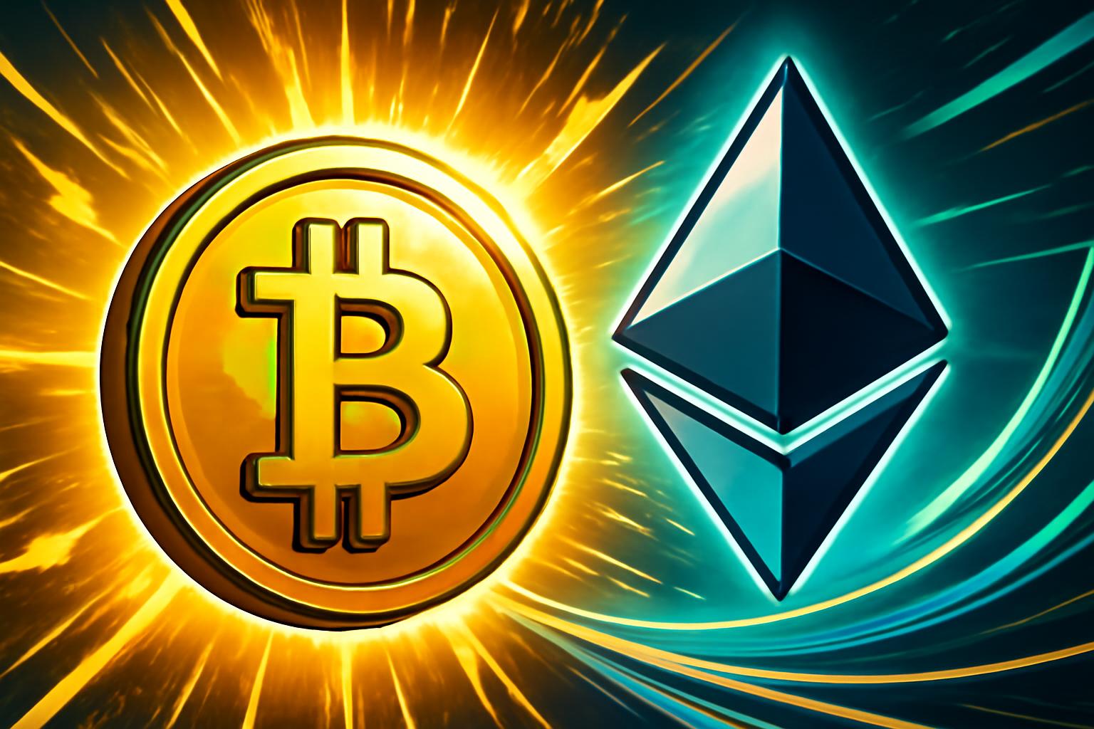 比特币在广泛风险反弹的推动下突破两个月高点，提振加密货币