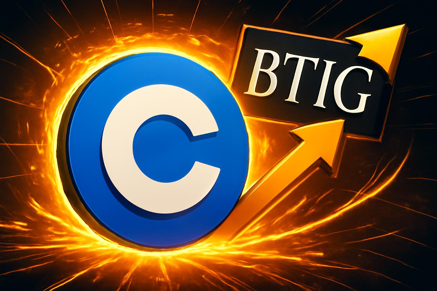 BTIG 维持对 Coinbase Global 的买入评级，目标价为 420 美元