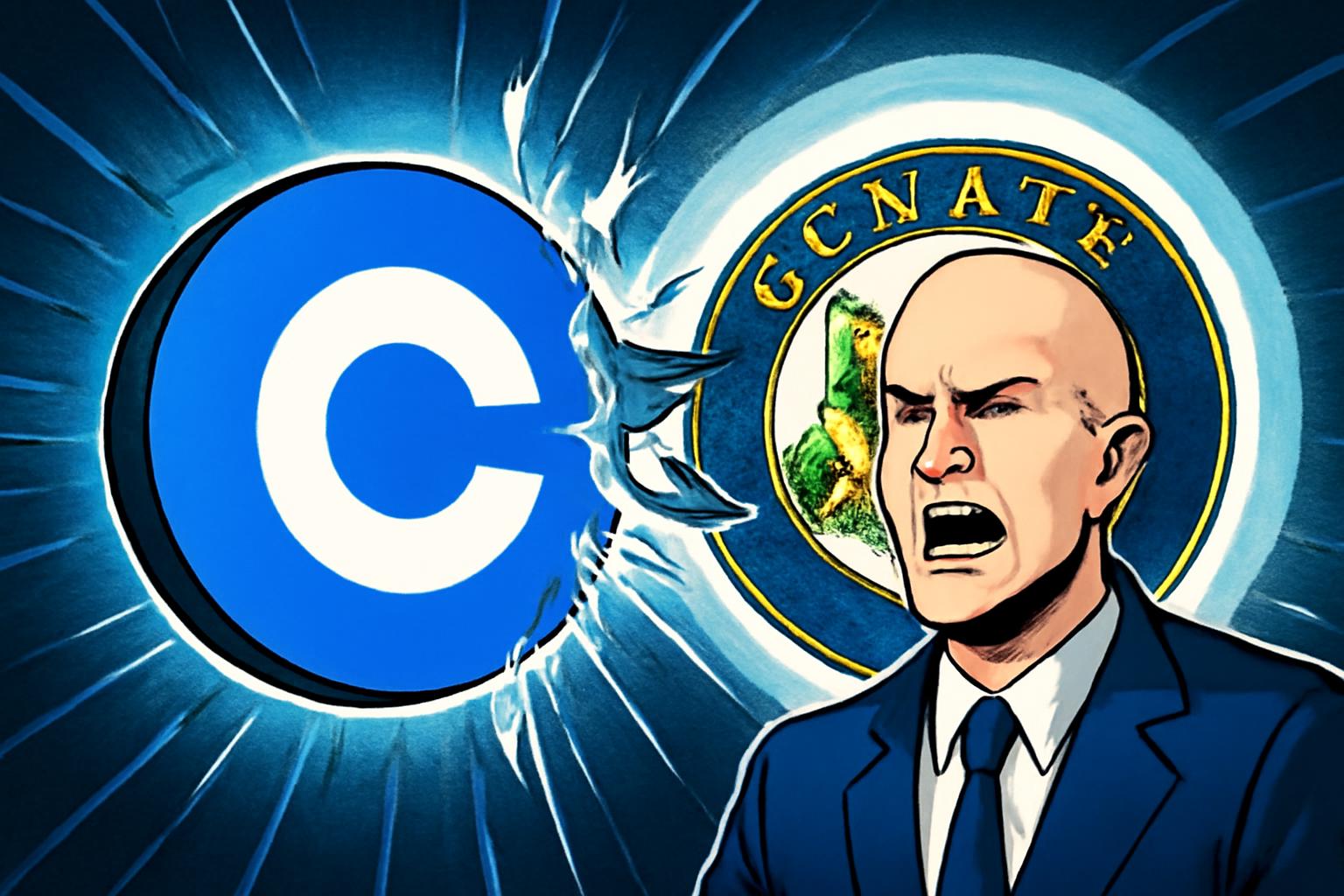 Armstrong 指责参议院关于代币化股权禁令的加密法案