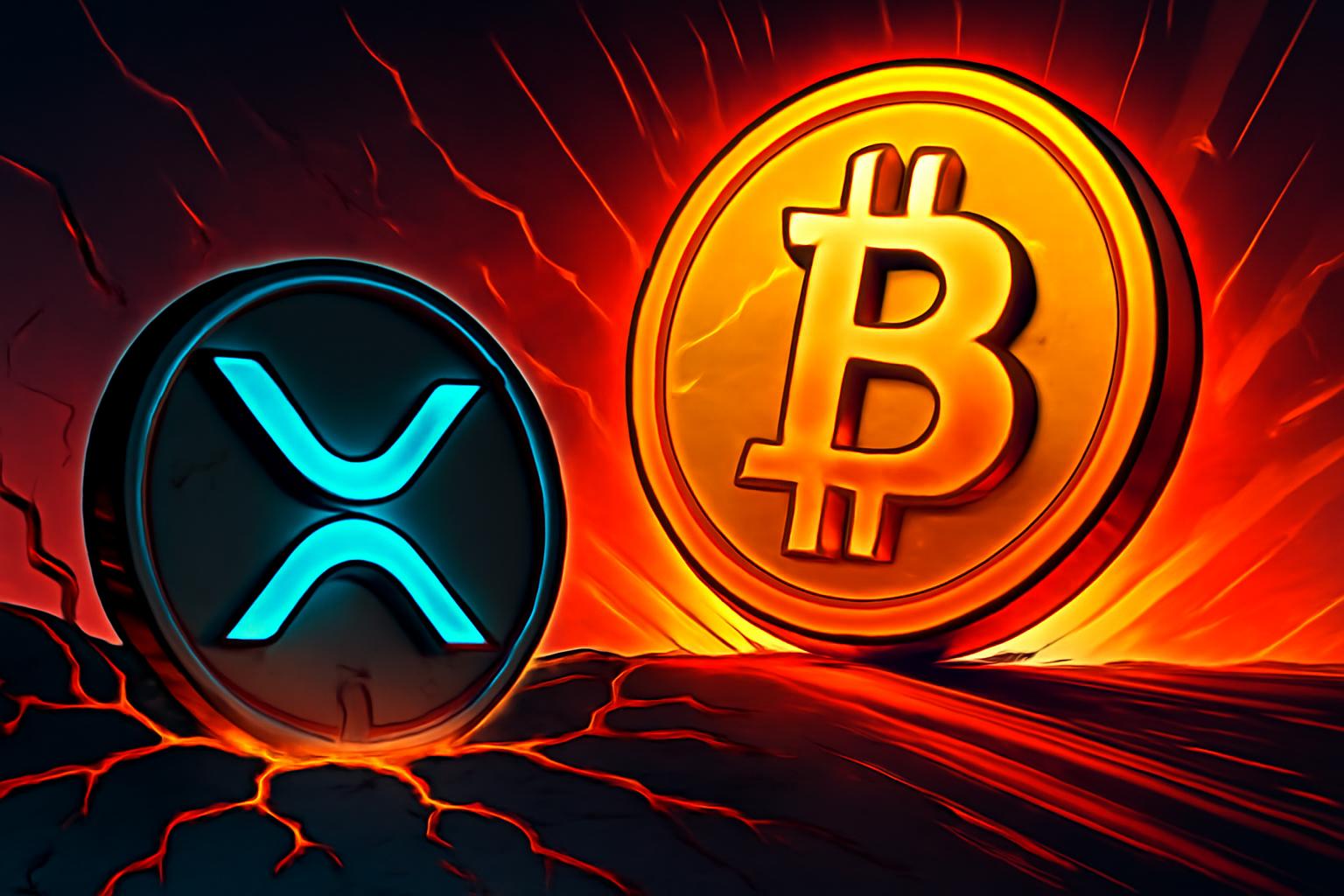 XRP 未能突破 $2.20，BTC 主导地位上升