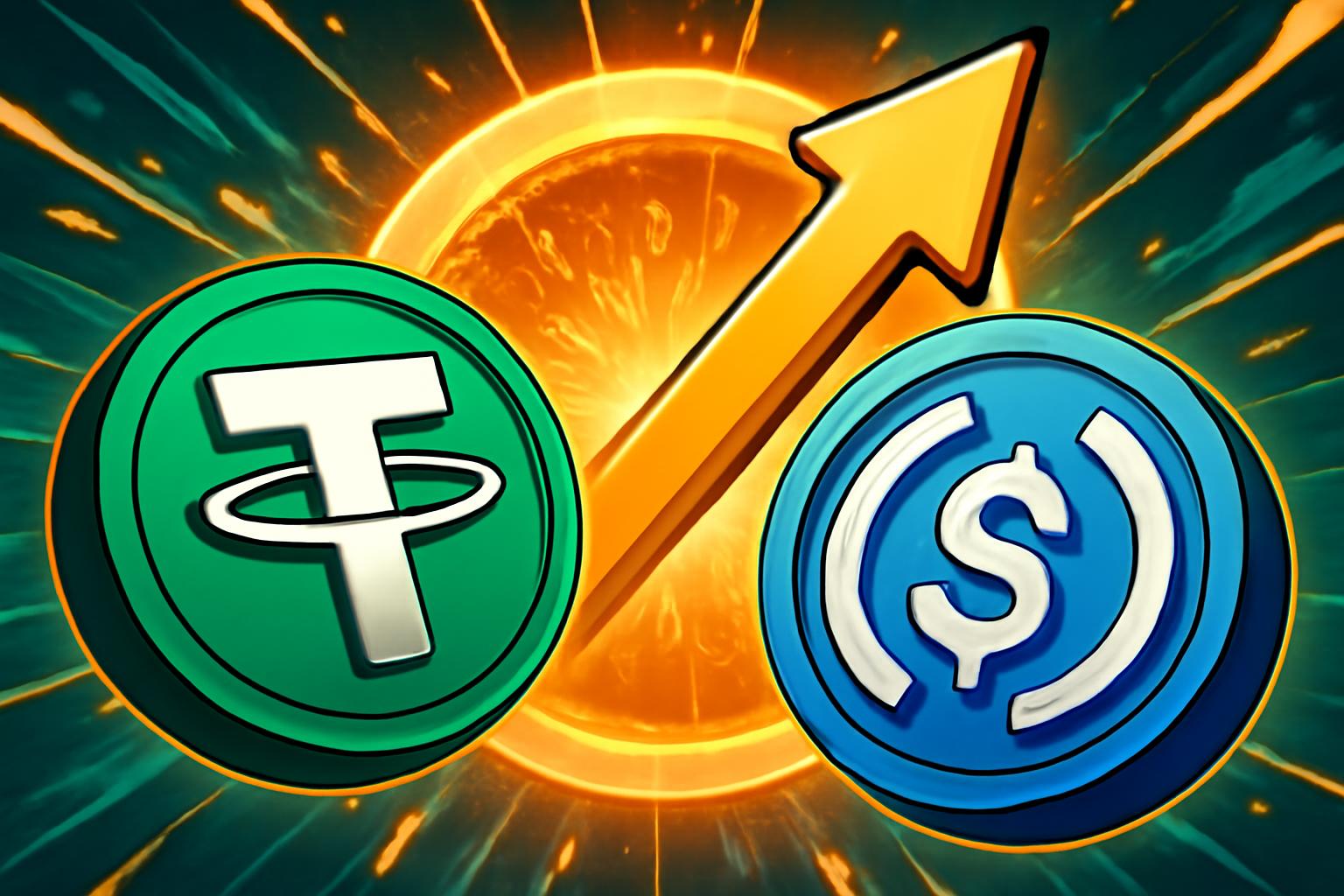 去中心化金融的总锁定价值在稳定币激增推动下达到创纪录的2250亿美元