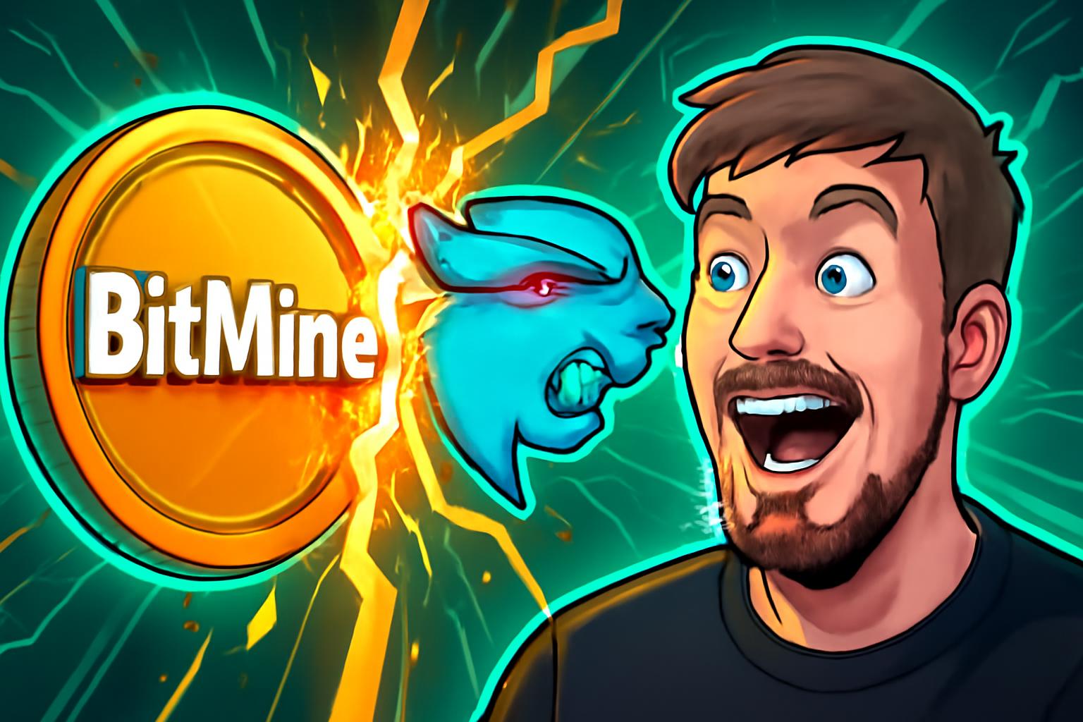 BitMine 投资 $200 百万美元于 Beast Industries 以启动 DeFi 平台